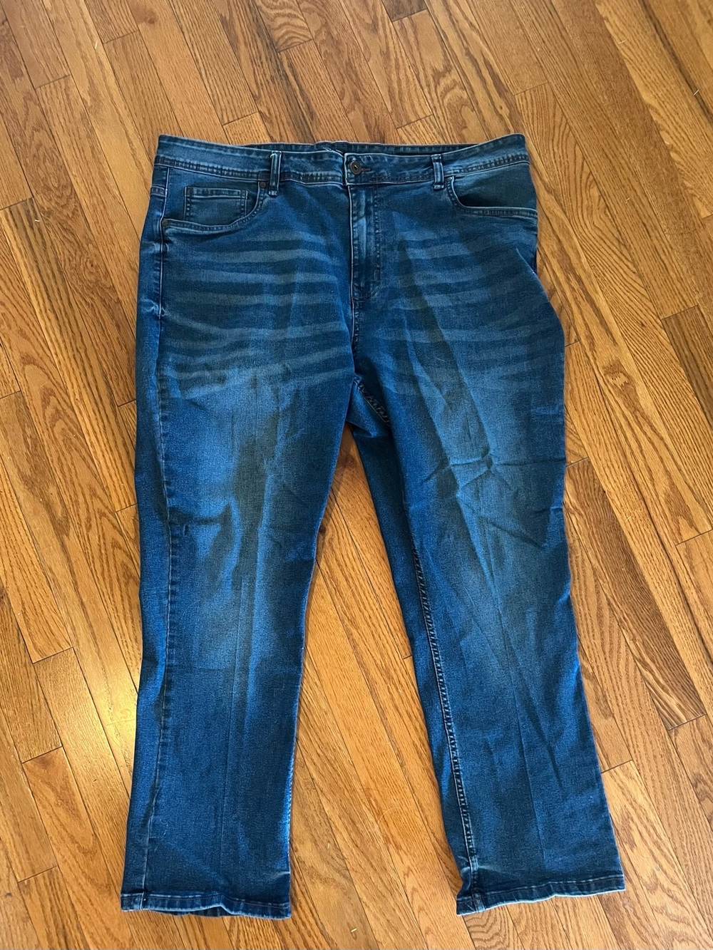 Men’s bootcut stretch jeans